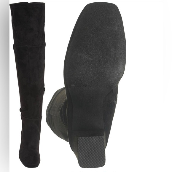 BP CALI STRETCH OVER THE KNEE BLACK BOOT SIZE 8.5M NEW - Picture 4 of 6